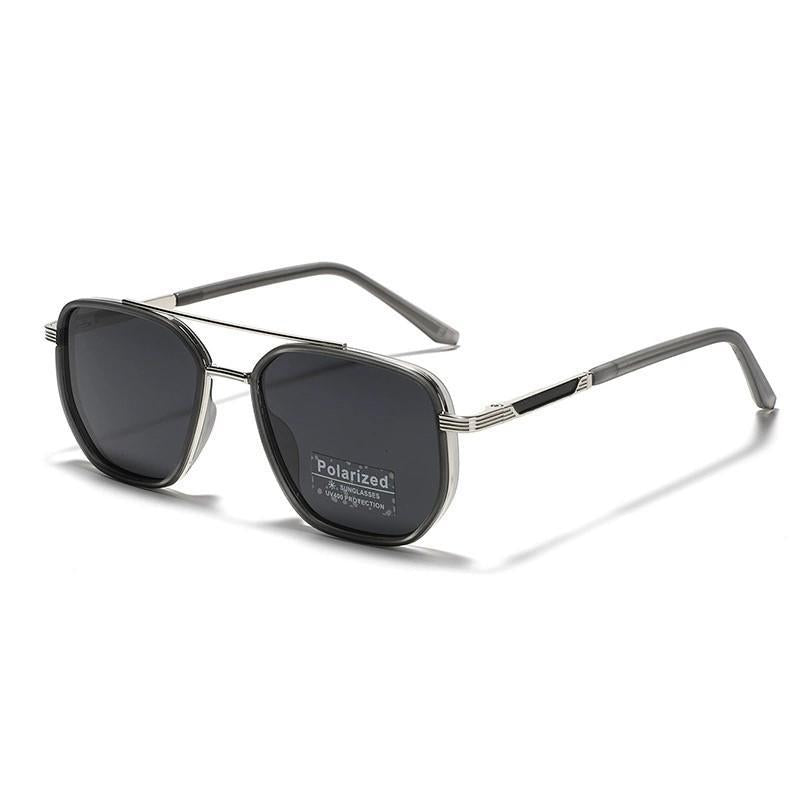 Fit Small Face Back To School Sunglasses for Travel Use, Fashion Fall 2025 Geometric Frame Double Beam