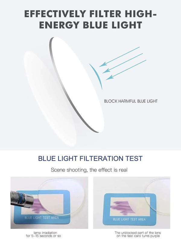 Very Light Simple Anti-blue Light Square Frame Eyeglasses for Women, Fashion Tortoiseshell Pattern Eyeglasses for Work, Daily Clothing Decor, Perfect for Student Daily Use